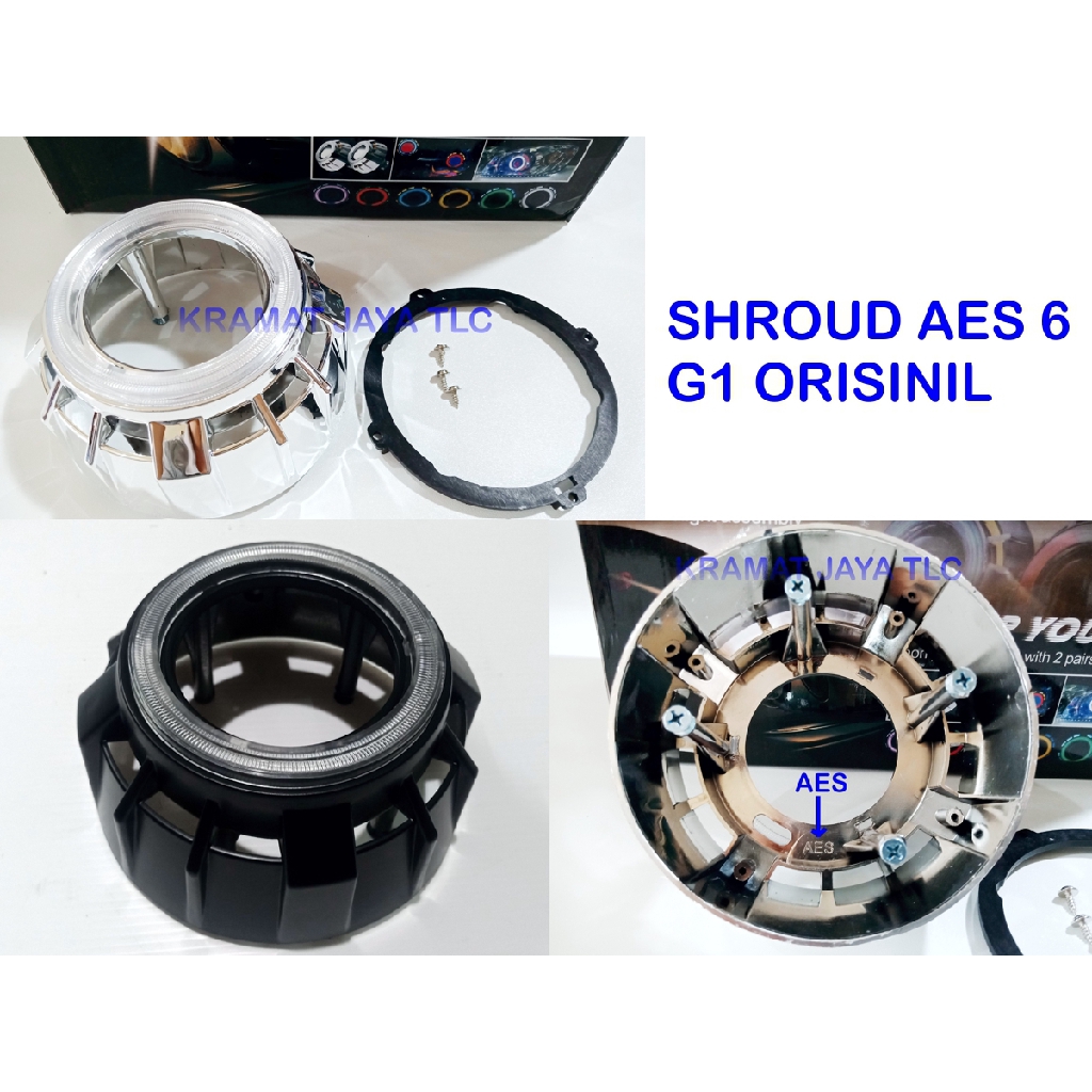 SHROUD PROJECTOR AES 6 G1 DOUBLE ANGEL EYES ORISINIL