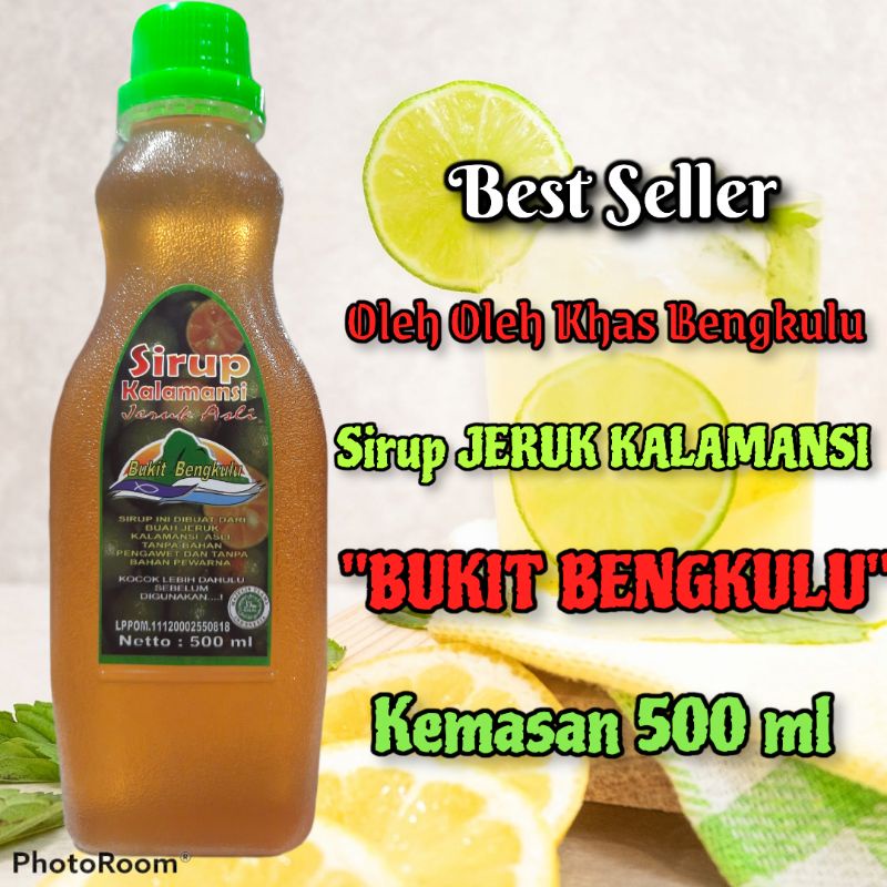 

SIRUP JERUK KALAMANSI BEST SELLER MERK BUKIT BENGKULU NETTO 500 ML