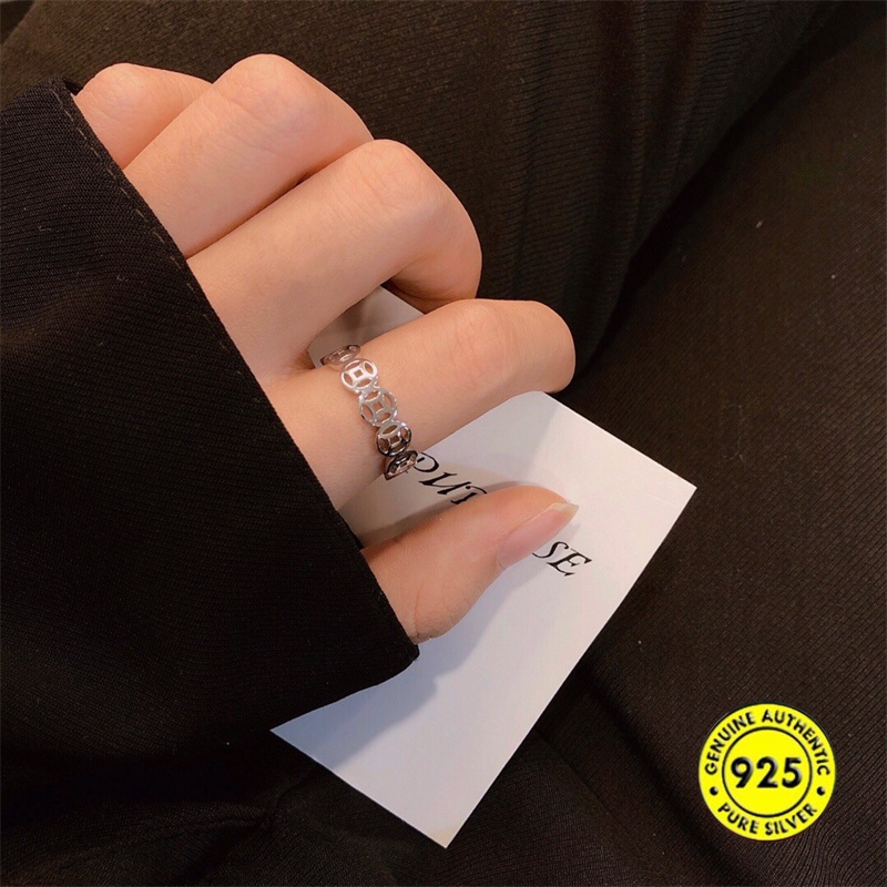 Cincin Pasangan Bahan S925 Silver Untuk Wanita