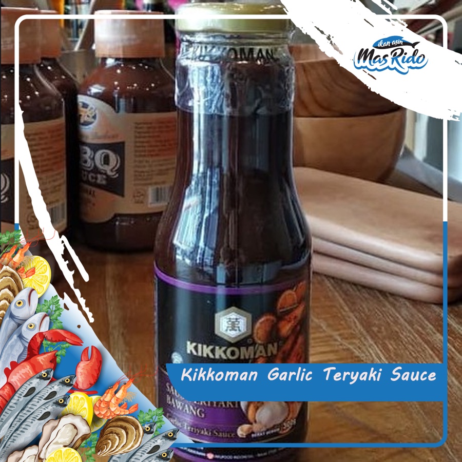 

Kikkoman Garlic Teryaki Sauce - Saus Teriyaki Bawang Original