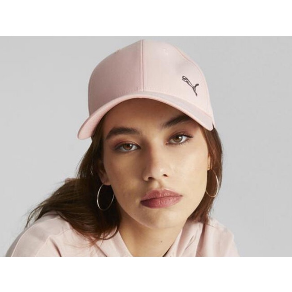 Puma Metal Cat Cap Rose Quartz 021269-50 Topi Unisex Original 100%