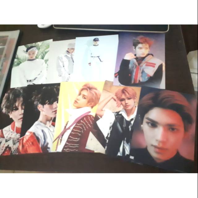 TAEYONG NCT POSTCARD THE 7TH SENSE CHERRY BOMB EMPHATY LIMITLESS