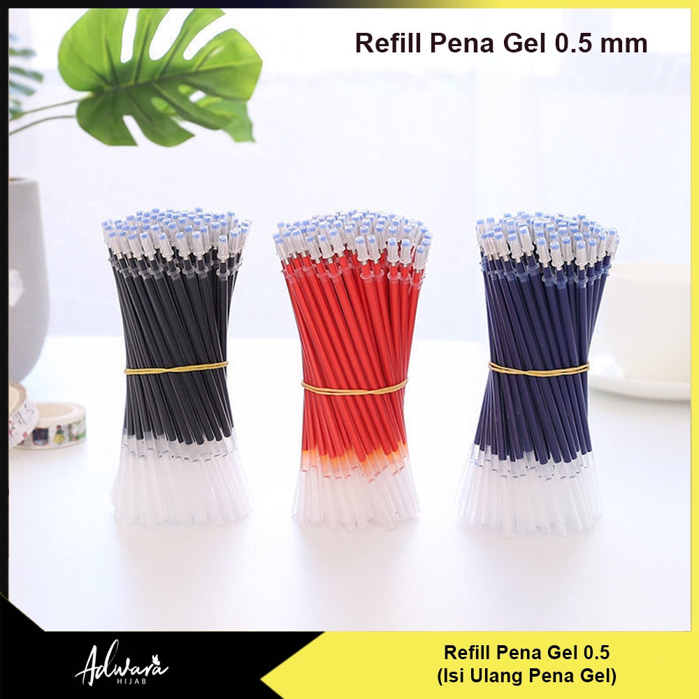 Pulpen Gel Mimi 0.5 mm / Pena Gel Import Murah (Tersedia Refill)