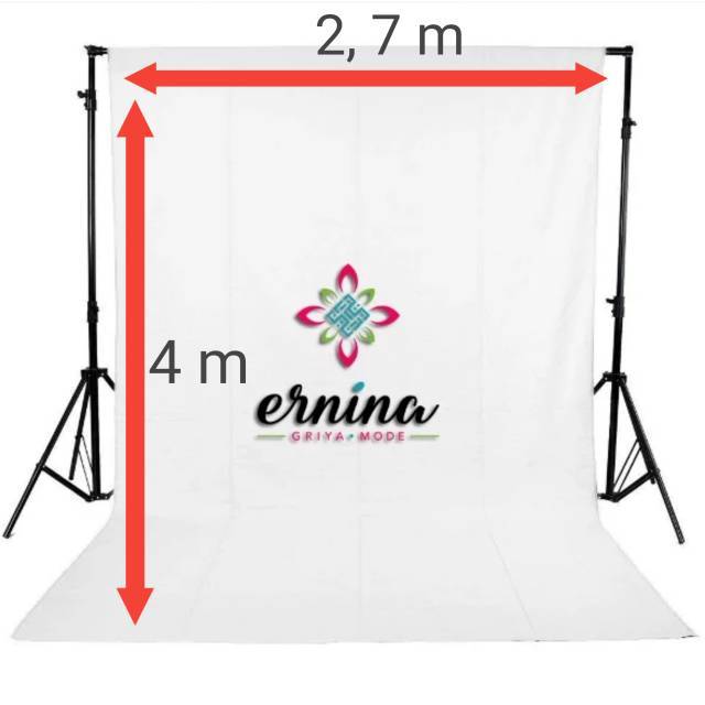 Kain Backdrop Background Untuk Foto Photo Studio Ukuran 4m X 2 7m Polos High Quality Shopee Indonesia