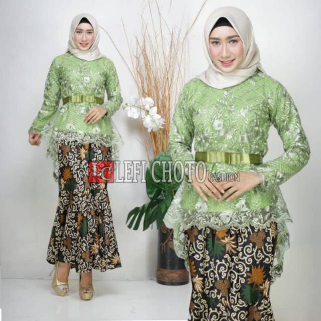 NEW SET KEBAYA ARRABELLA/KEBAYA TUNANGAN/KEBAYA MODERN/KEBAYA CANTIK