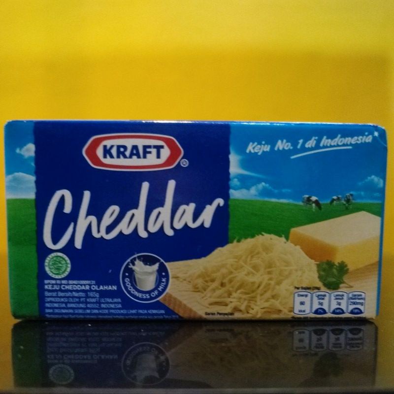 

Keju Kraft Cheddar - 150g