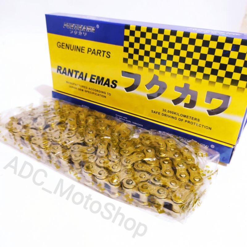 RANTAI GOLD EMAS 428H 106L 112L 120L FUKUKAWA-428H X 112L GOLD