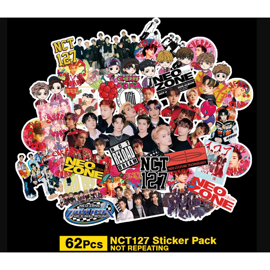 Nct127 Stiker Album Foto / Diary / Koper