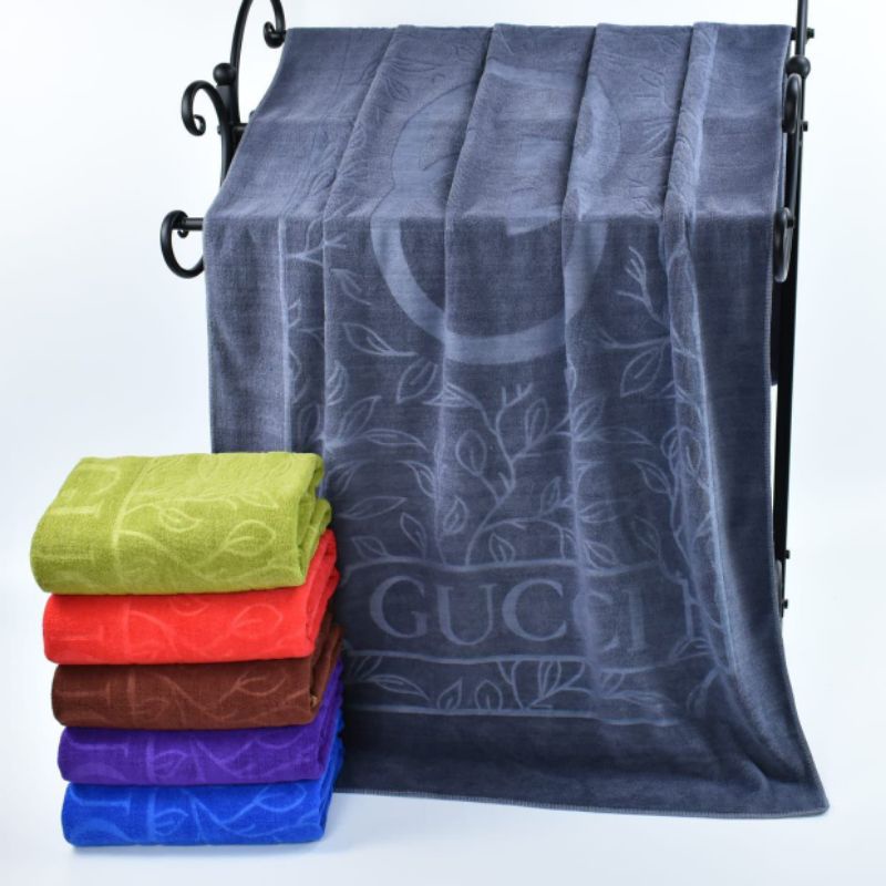 Handuk Mandi Gucci Motif Bunga 70x140cm