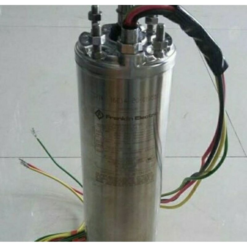 Dinamo motor Franklin 3,75kw 5hp 380V asli USA