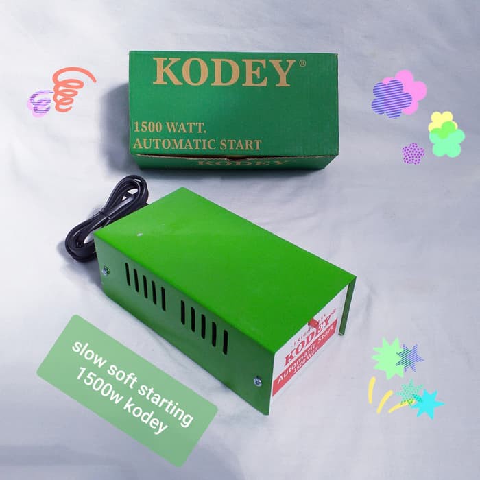 KODEY 1500 Watt Automatic Soft Start / Slow Start For: TV, Fan Dll