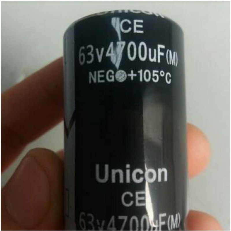 elco 4700uf 63v Unicon
