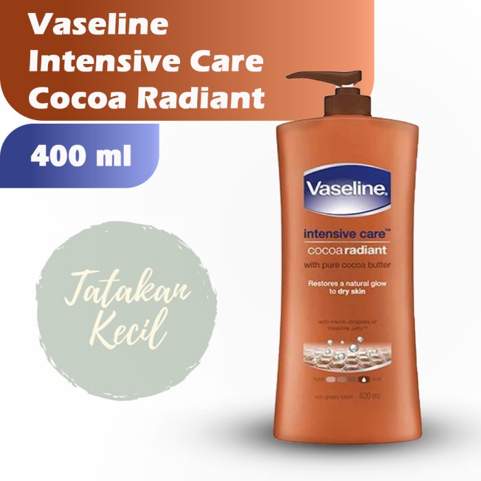 ds11044w Vaseline Hand Body Lotion Intensive Cocoa Radiant 400Ml Handbody Glow Re04544