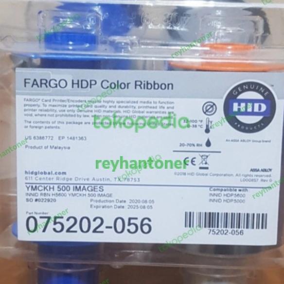 Jual Fargo Hdp Color Ribbon Ymckh Pn Ektp Original Shopee Indonesia