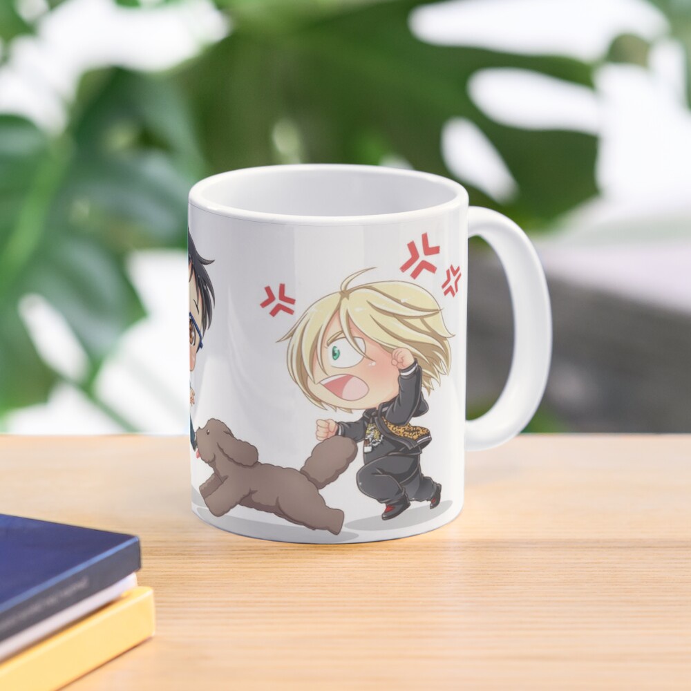 Mug Run Run Run Yuri on Ice Anime Chibi