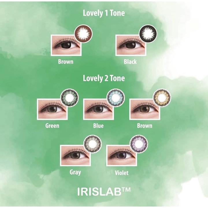 Softlens Living Color LOVELY Normal Dia 14.4MM / FREE LENSCASE - KASIMURA