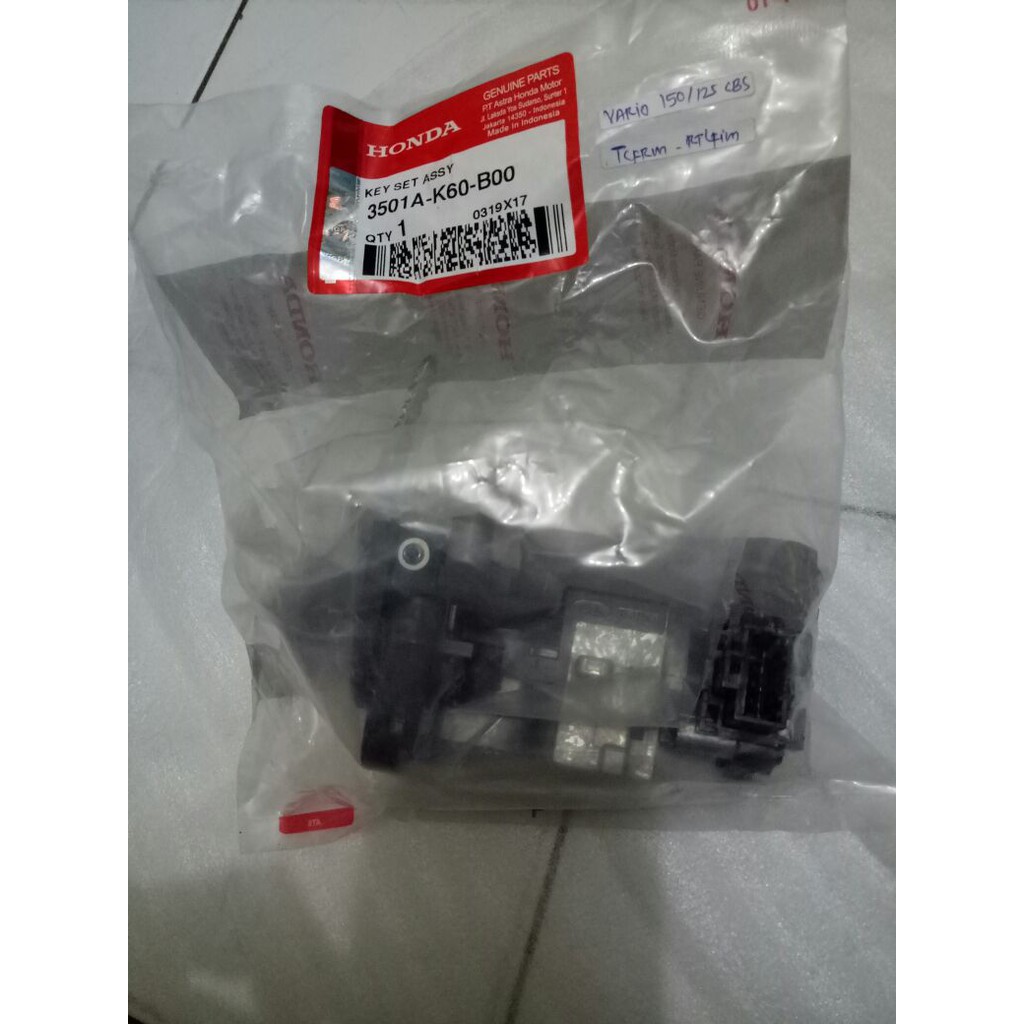 Kunci Kontak honda Vario 125  LED &amp; Vario 150 LED Original AHM  ( K60 )