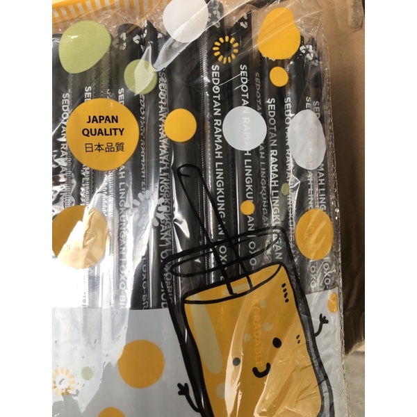 sedotan boba (bubble straw)