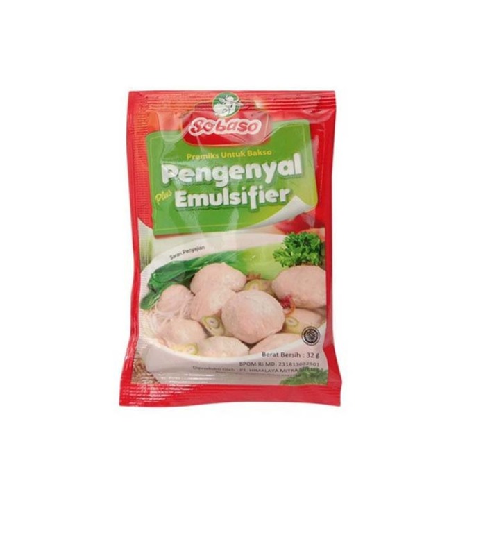 PENGENYAL EMULSIFIER BAKSO SOBASO 32 gr