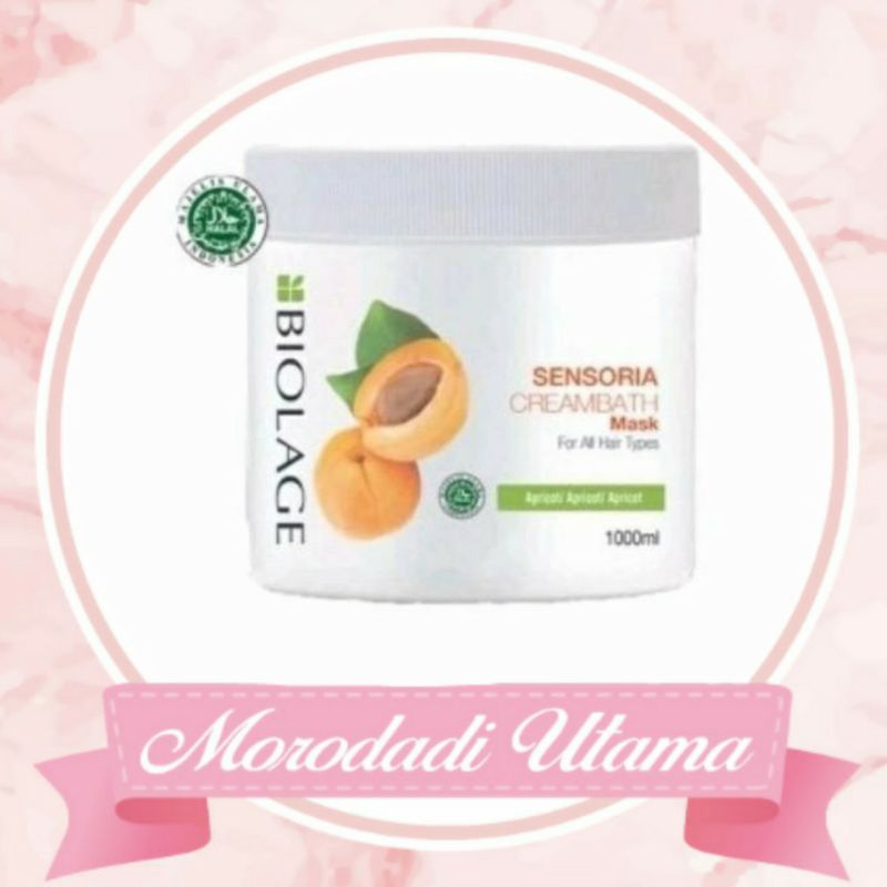 MATRIX Biolage - Sensoria Creambath Mask Apricot 1000ml (7586)