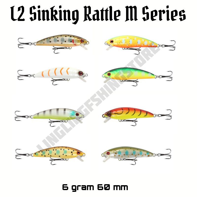 Minnow Rattle M Series Ultralight
