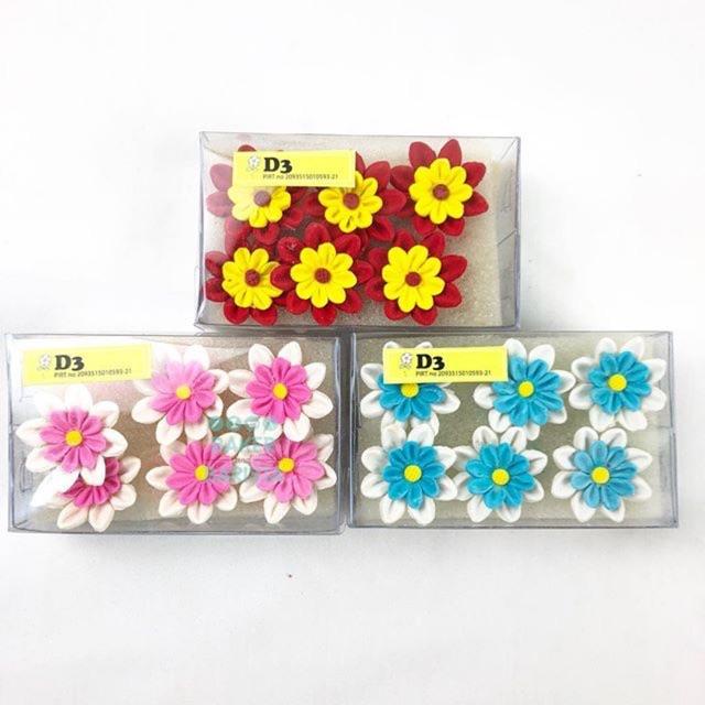 

Ready Gumpaste Bunga D3 / hiasan kue bunga / cake topper Kualitas Terjamin