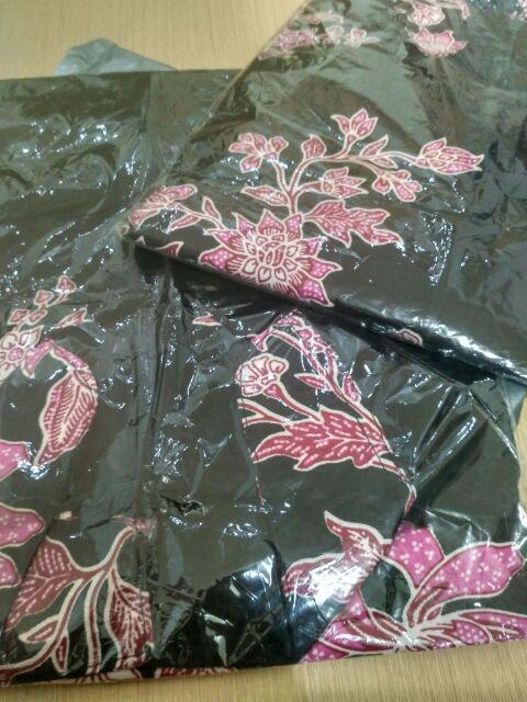 Maura Couple - Sania Ruffle Batik Couple Ori Ndoro Jowi Dnt Garansi Blouse Ziggy Krikil Blus Kerikil