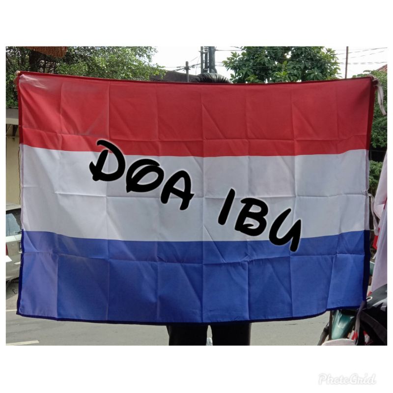 

best seller bendera BELANDA bahan satin 90cm x 135cm