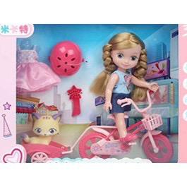 Mainan Boneka Seri DIY Barbie Fashion Girl 1 Set