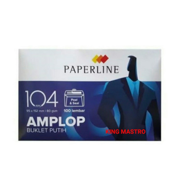 

Limited Paperline Amplop Putih 104 Polos (95 X 152 Mm) Promo