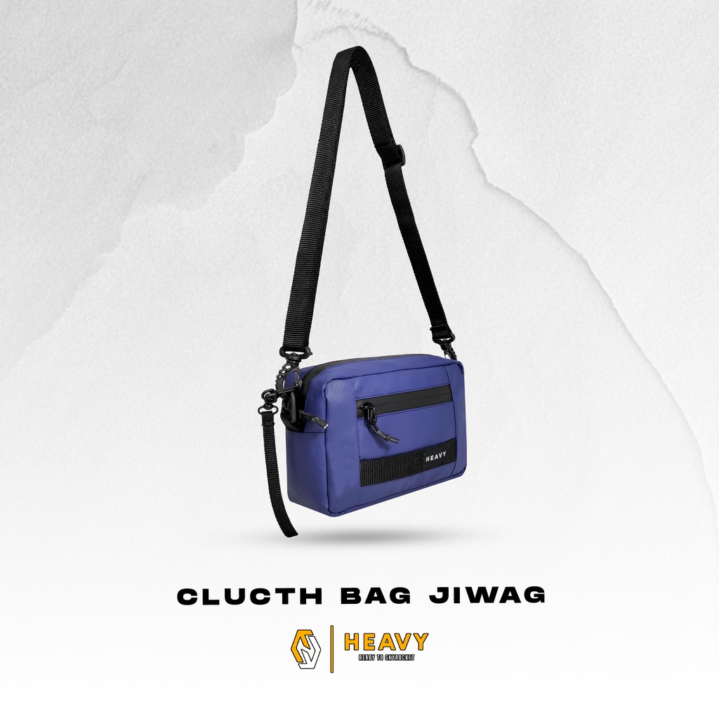 Heavy Official Shop Tas Handbag Clutch Premium Waterproof - Slingbag - Pouch Bag - Sling Bag Heavy Jiwag Mate Series