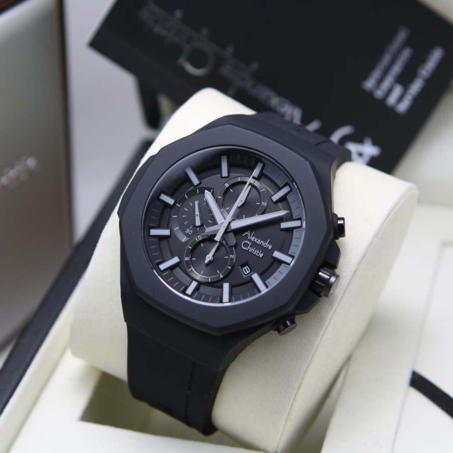 ALEXANDRE CHRISTIE PRIA AC6590 / AC 6590 FULL BLACK ORIGINAL