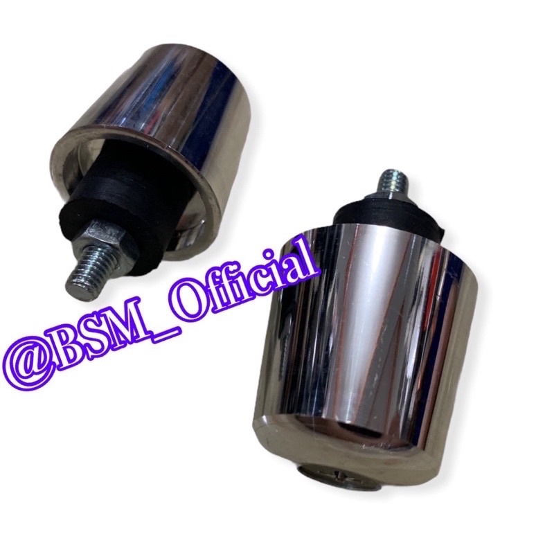 PROMO JALU STANG CHROME SET KIRI KANAN PCX FU SHOGUN NINJA UNIVERSAL SEMUA MOTOR HARGA SEPASANG KANAN KIRI