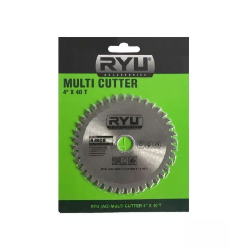 Mata gerinda potong kayu Ryu multi cutter 4”x40T