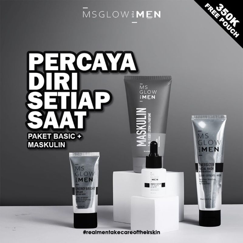 Ms Glow for Men (Paket Basic+Maskulin)