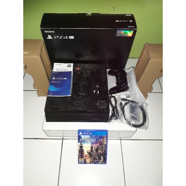 PS4 PRO Playstation 4 Pro Kingdom Hearts III Limited Edition 1TB Seri Cuh-7218b
