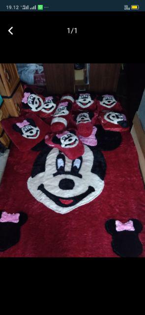 Karpet Karakter Rasfur  Semi Fulset Murah