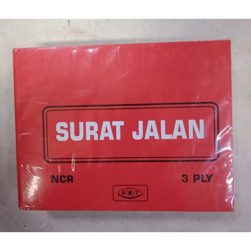 

Nota Surat Jalan BOT 3 Play (1pcs) 16*21cm 20 set