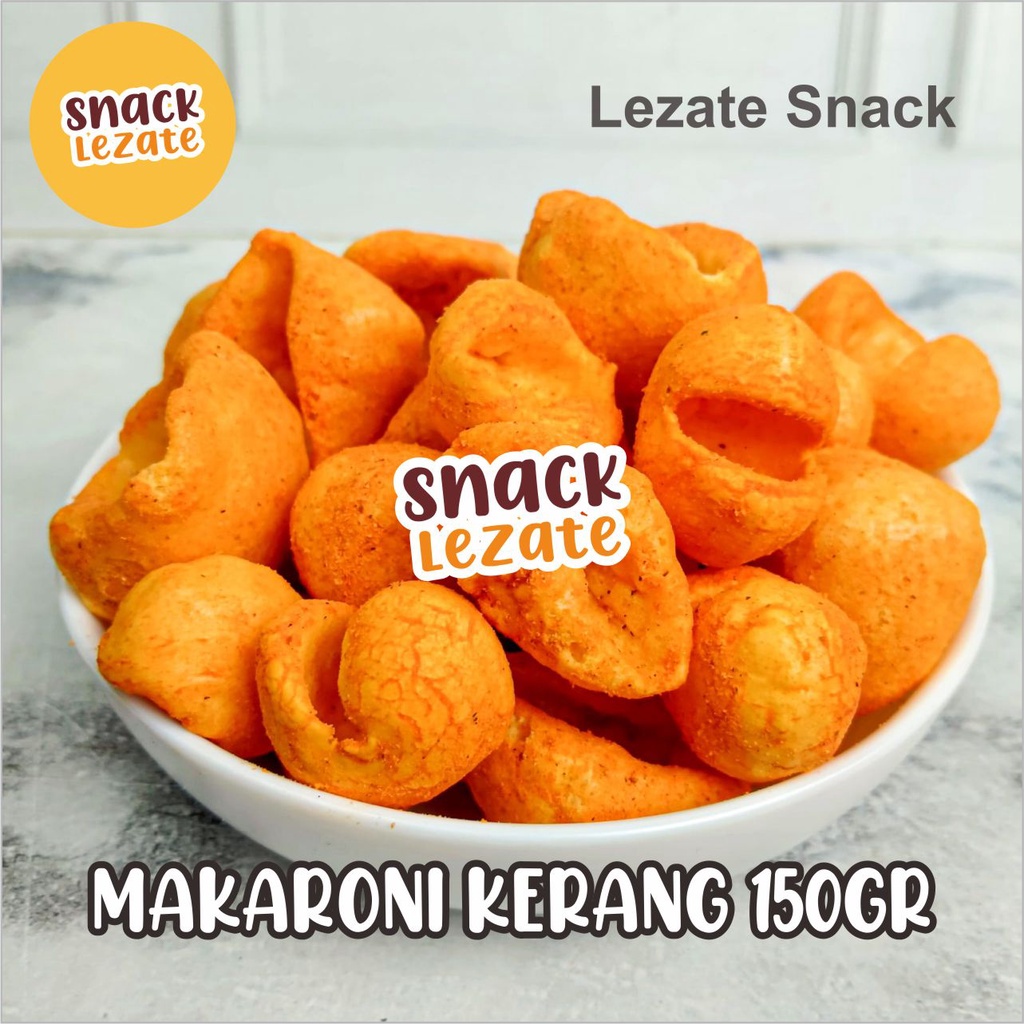

Makaroni Kerang Pedas 150gr Murah / Kerupuk Keong Pedas Daun Jeruk / Makaroni Keong Kerupuk Seblak Kerang WAP SHOP