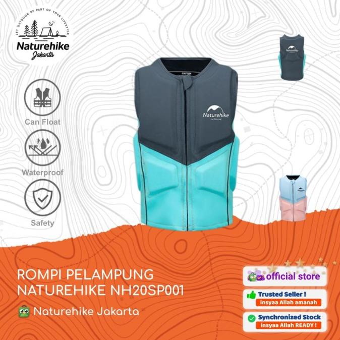 ROMPI PELAMPUNG NATUREHIKE NH20SP001 LIFE VEST WORK JACKET RENANG