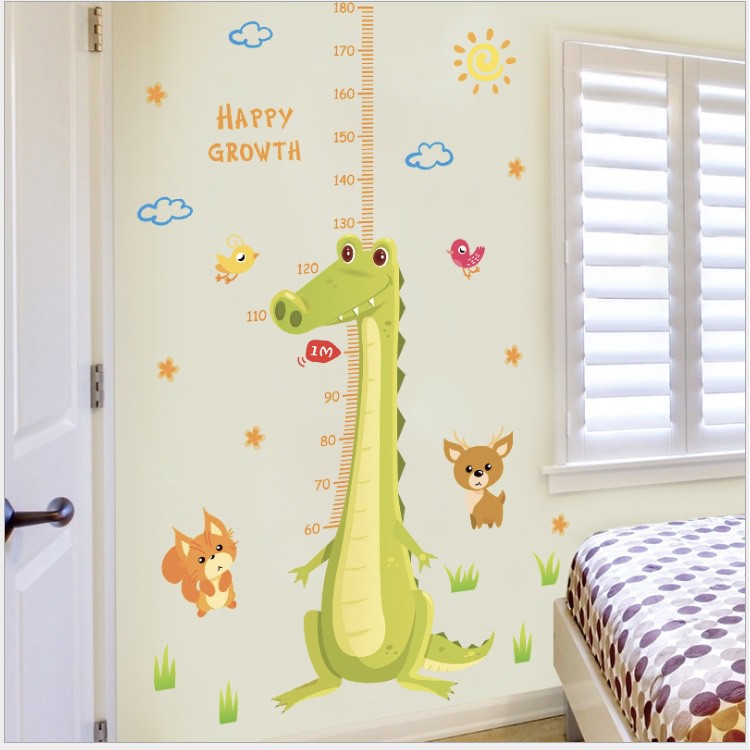 STICKER UKUR TINGGI BADAN WALL STICKER MURAH KIDDYSTORE