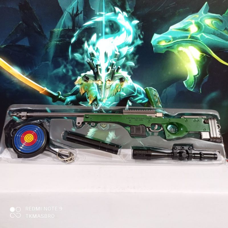 Pajangan Miniatur Senjataa Pubg Awm 30 cm