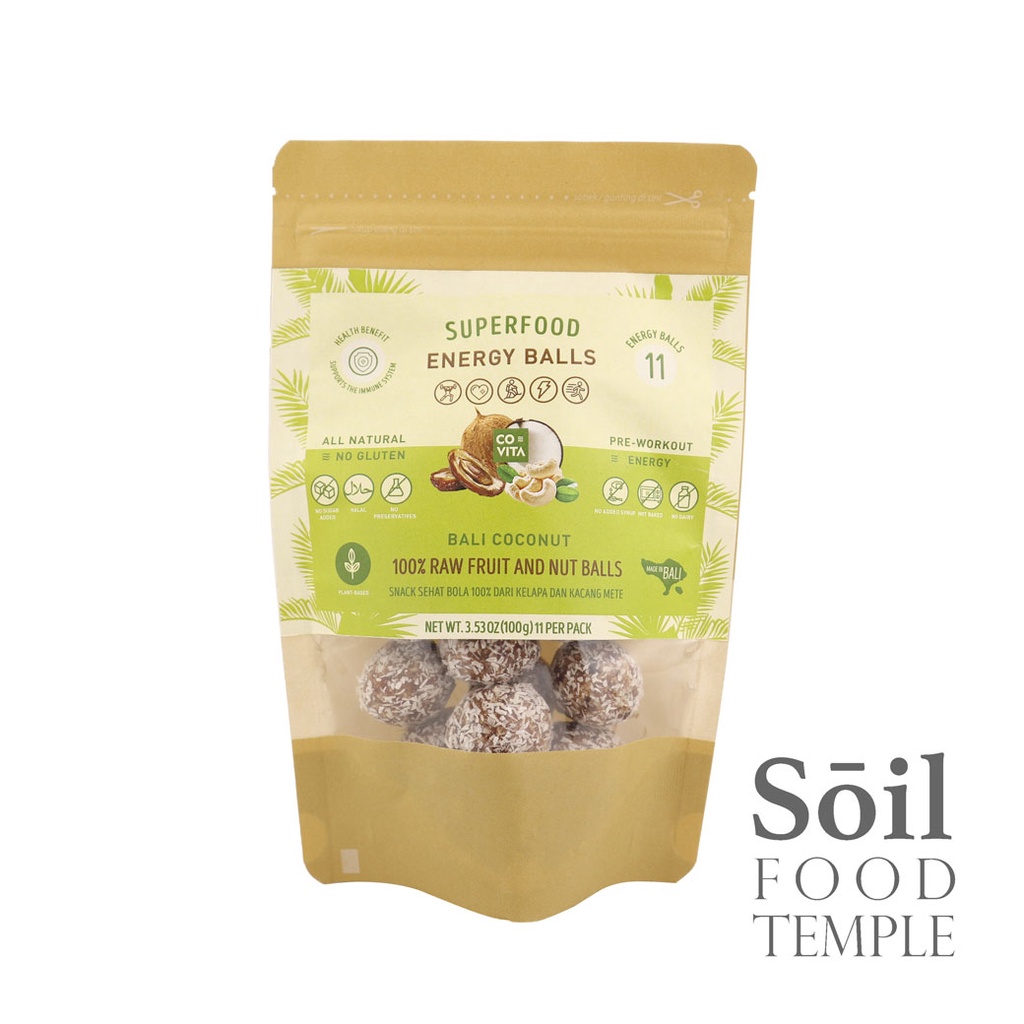 

Covita Energy Balls Bali Coconut / Snack Kelapa Bali 100gr