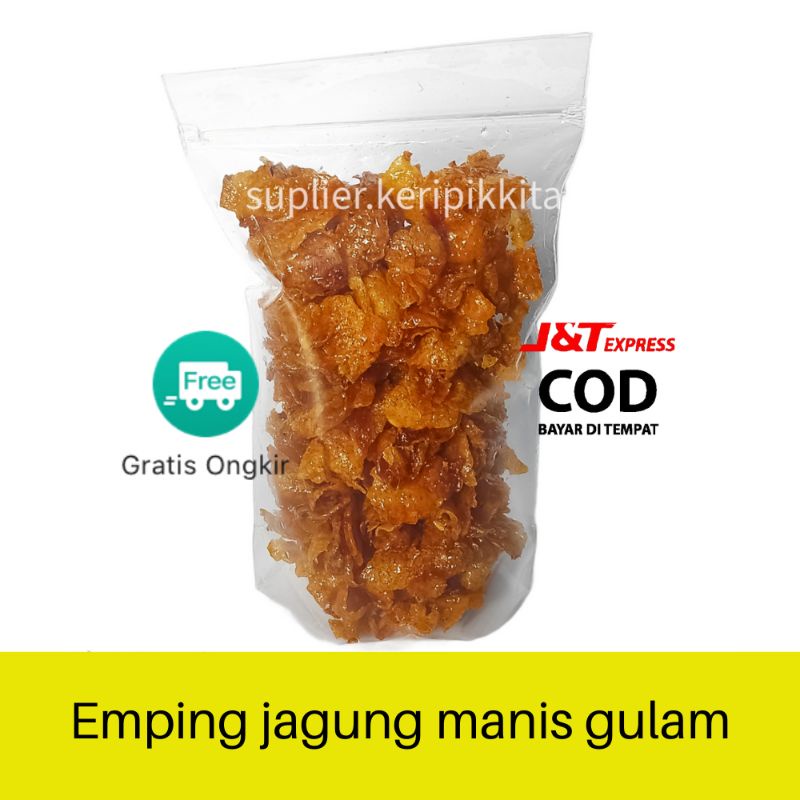 cemilan emping jagung manis | emping manis | jajanan | makanan ringan | snack | cemilan kita