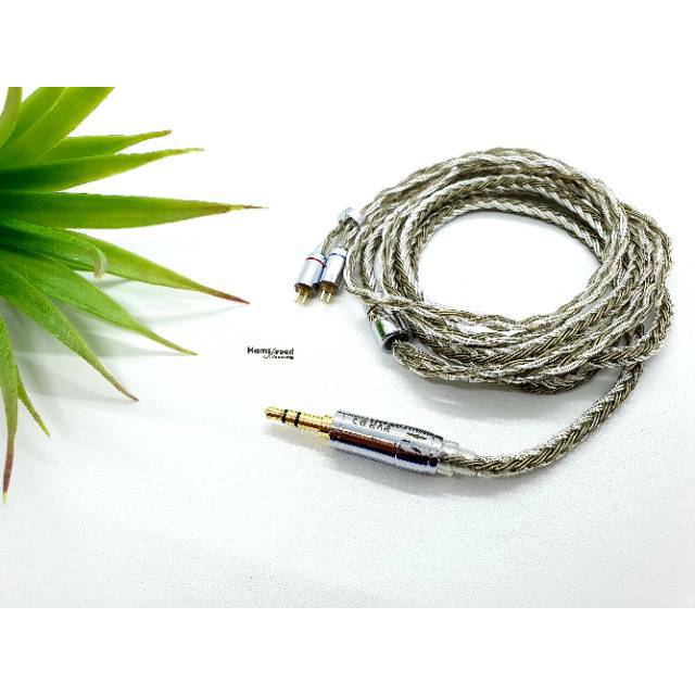 Jual KBEAR 16 Core Upgrade Silver Cable for ZSN ZS10 Pro BLON BL03 TRN TFZ QKZ Shopee Indonesia