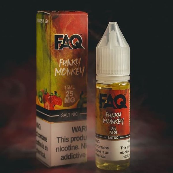 Funky Monkey Salt Nic FAQ 15ml 25MG - AUTHENTIC