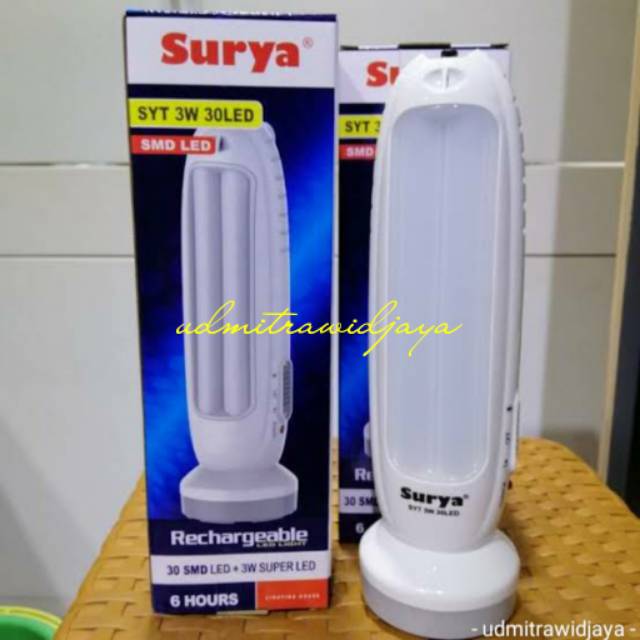 Lampu Emergency + Senter &quot;SURYA&quot;