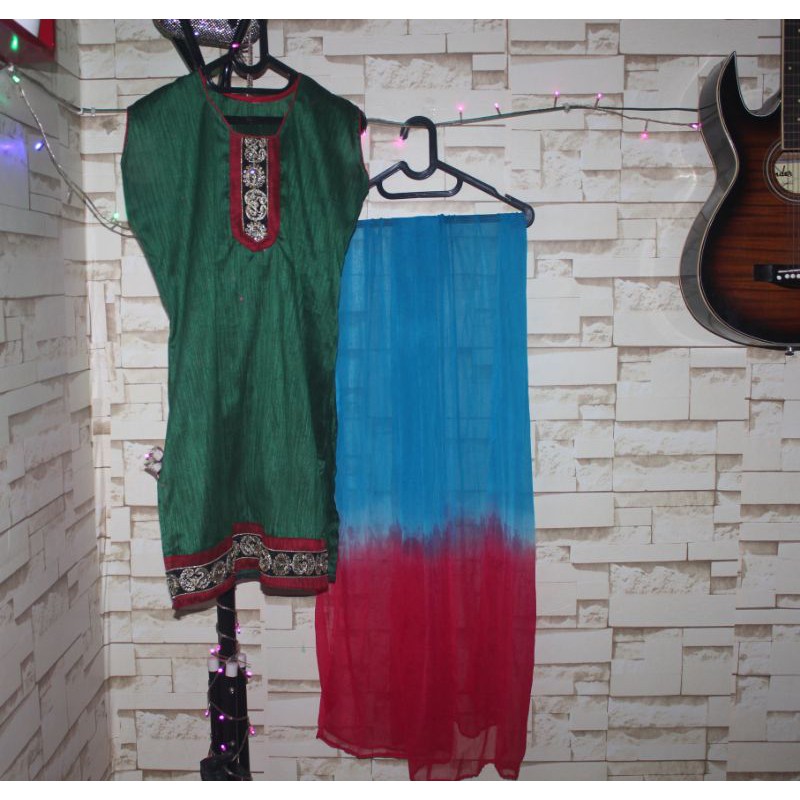 GRATIS SELENDANG BAJU INDIA ATASAN WANITA PRELOVED