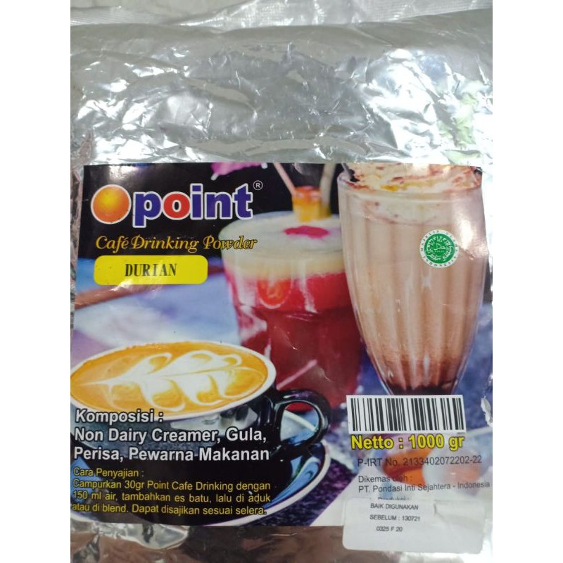 

O Point Dringking powder Durian