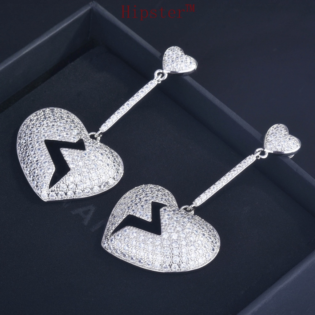 Anting Tusuk Sterling Silver 925 Mewah Untuk Wanita